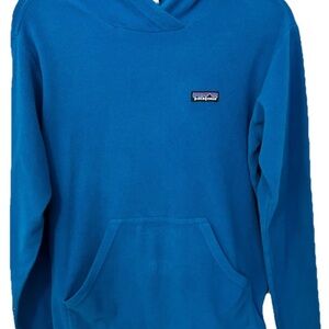 Patagonia Electric Blue Fleece Pullover Hoodie